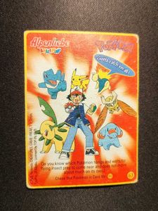 Alpenliebe pokemon chase card OMASTAR