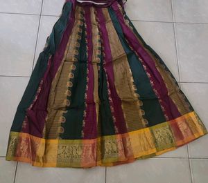 Vibrant Kanchivaram Lehenga Choli Set