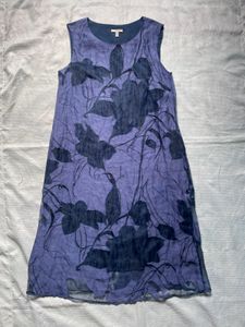 Floral Print Sleeveless Dress