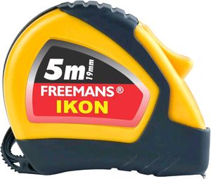FREEMANS IKON 5m:19mm Steel Inchi Measuring Tape -
