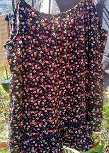 Floral Print Spaghetti Strap top