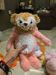 Cute Pink Bear Plush Toy