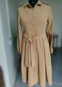 Stylish Button-Down Midi Dress