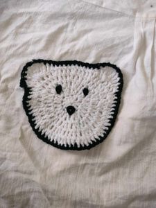Crochet Bear Coasters