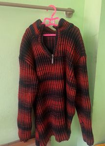 Cozy Striped Knit Sweater