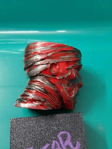 Creepy Mummy Head Figurine