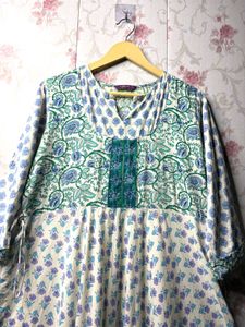 Libas Floral Print Kurta - Casual Ethnic Style