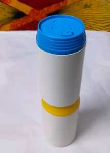 White &amp; Yellow Travel Mug
