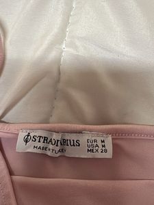 Stradivarius M Pink Spaghetti Strap Top