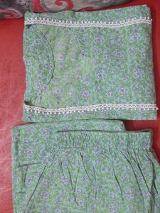 Pure Cotton Designer Kurta Set