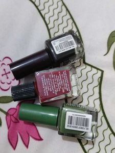 3 Nail Polish Bottles