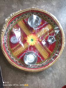 Puja Thali Steel