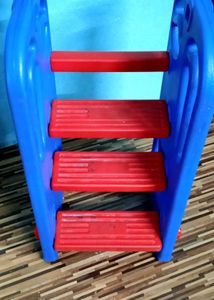 Red Plastic Kids Slide