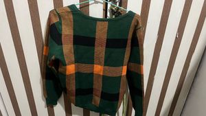 Cozy Plaid Sweater