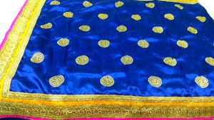 Stone Work Saree With Blouse