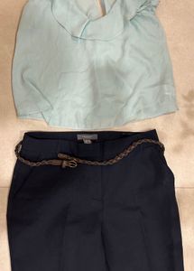 FOREVER 21 Blouse & Primark Trouser Set