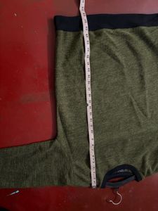 Green Crew Neck Sweatshirt