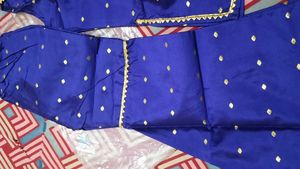 Kids Blue Sharara Set with Dupatta