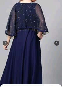 Never worn Blue Full Length Gown