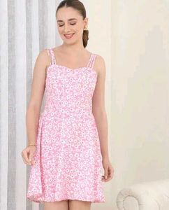 Floral Print Mini Dress