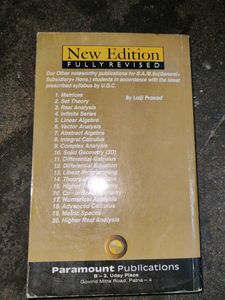📘 Differential Calculus Book  – Lalji Prasad