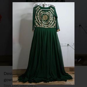 Brand New Ethnic Designer Gown From mumbai