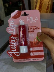MILA BEAUTE Strawberry Lip Balm SPF 15