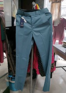 Blue Formal Pants