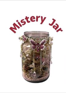 Assorted Jewelry Collection in Jars