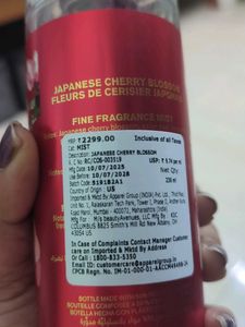 Japanese Cherry Blossom Body Mist