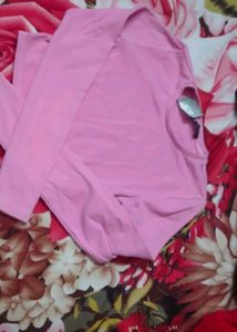 Pink Long Sleeve Top