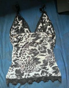 Leopard Print Top