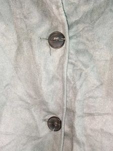 Stylish Button-Up Jacket Winterwear Oversized