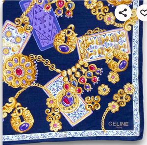 Vintage Celine handkerchief/bandana, pocket square