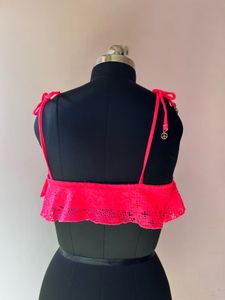 H&amp;M pink bikini top