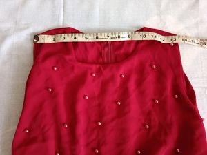 Womens Maroon Jumpsuit