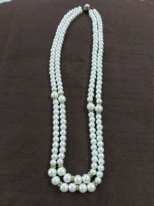 Elegant Two - Strand Pearl Necklace