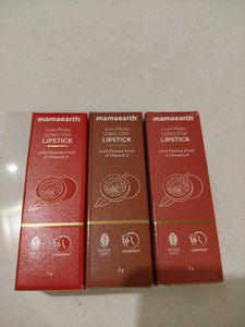Mamaearth Luxe Matte Long Stay Lipstick Trio