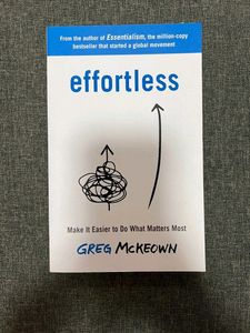 🆕 Effortless Book Paperback Greg Mckeown