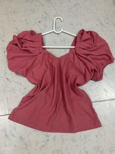 Chic Puff Sleeve Top - Trendy &amp; Stylish