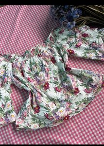 (COMBO)While polka dot H&amp;M top x Mango to