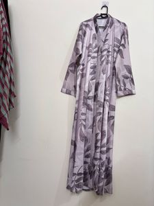 Beautiful Leaf Print Ethnic burqa ( naqab)