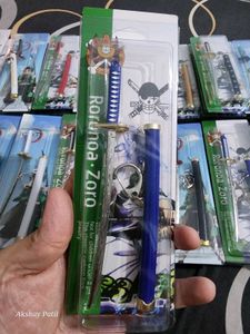 One Piece, Demon Slayer katana Keychain
