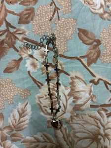 Cross & Heart Charm Bracelet