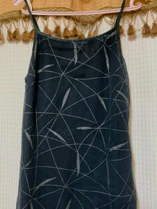 Black Spaghetti Strap Midi Dress