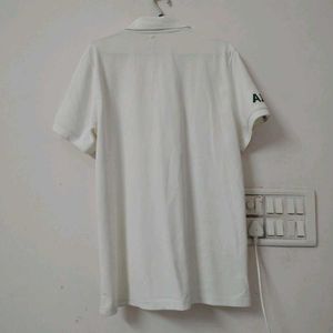 Men's White Polo T-Shirt