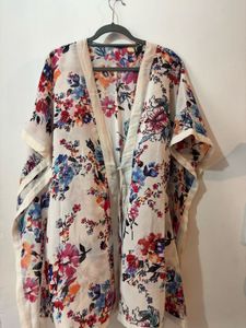 Floral Kimono Cover-Up