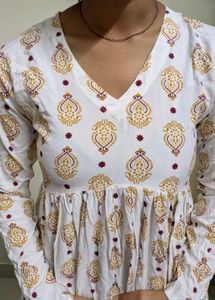 White short Kurta 🌸