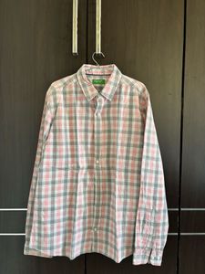 United Colors of Benetton Plaid Shirt
