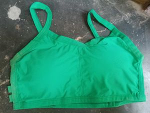 Green Sports Bra